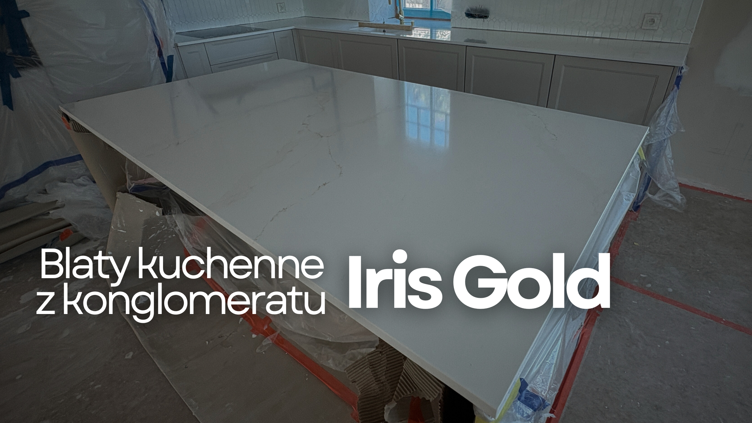 Blaty kuchenne z konglomeratu Iris Gold