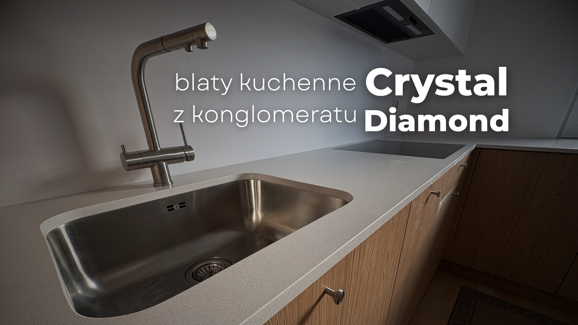 blaty kuchenne z konglomeratu crystal diamond