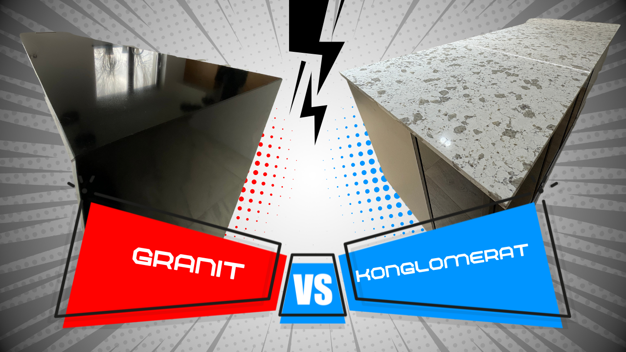 Granit vs konglomerat w kuchni