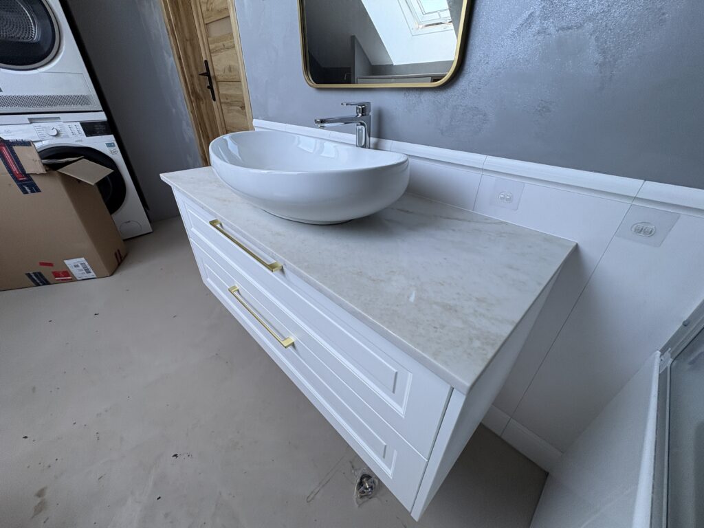 blat łazienkowy Taj Mahal - widok z prawej strony