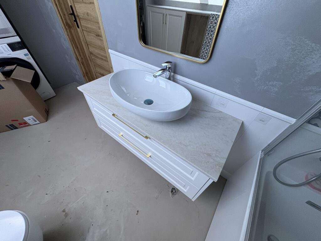 blat łazienkowy Taj Mahal - widok z góry